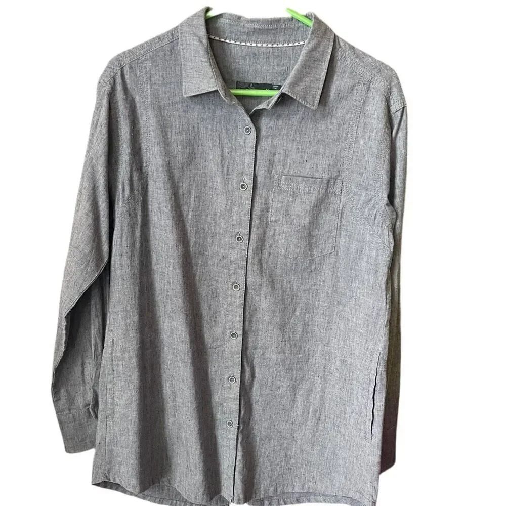 Prana size M woman’s Hemp/ recycled poly blend Aster tunic.